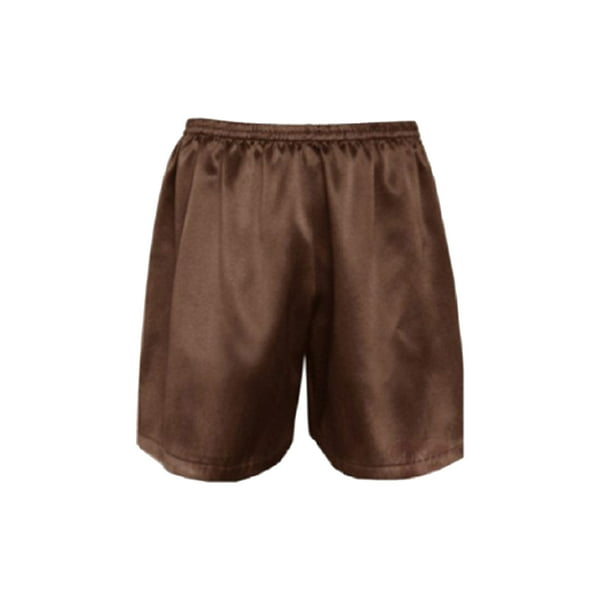 Men's Silk Satin Underwear Homewear Underpants Boxer Shorts Wine Red Buy 2 get1 